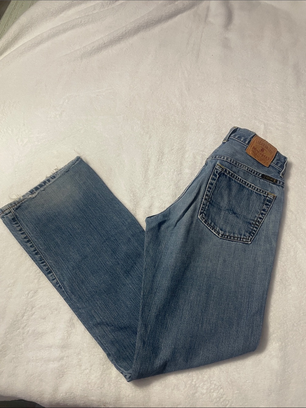 Lucky Brand Men's Light Blue Straight Jeans